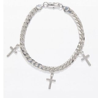 ワイスリー(Y-3)の★新品★Cross Chain Silver Bracelet (ブレスレット)