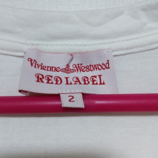 Vivienne Westwood(ヴィヴィアンウエストウッド)のヴィヴィアン☆Ｔシャツ☆訳あり レディースのトップス(Tシャツ(半袖/袖なし))の商品写真