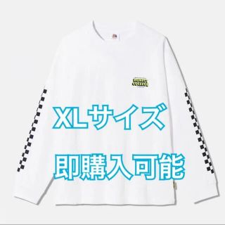 ジーユー(GU)のGU ジーユー×STUDIO SEVEN コットンビッグT XLサイズ ホワイト(Tシャツ/カットソー(七分/長袖))