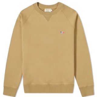 メゾンキツネ(MAISON KITSUNE')の【特別オファー】メゾンキツネ トリコロールフォックスパッチ クルースウェット(スウェット)