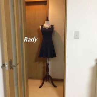 レディー(Rady)のRady可愛いビジューワンピース¨̮♡︎おまとめ割SALE開催中(ミニワンピース)