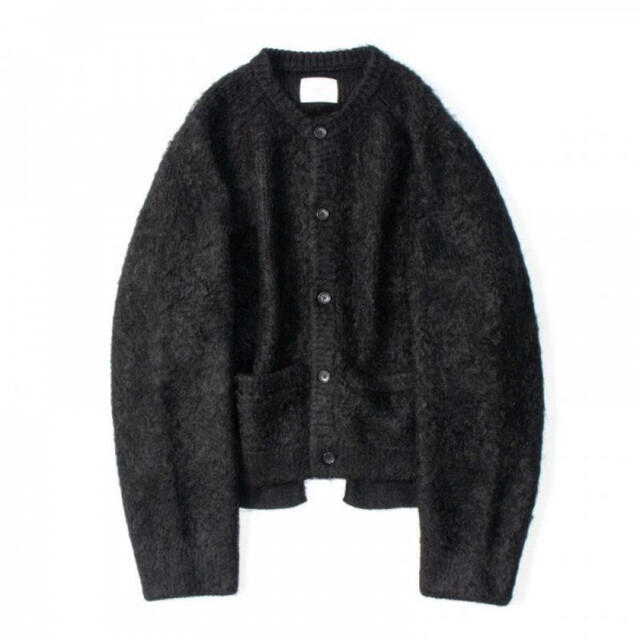 人気提案 SUNSEA - stein 20aw KID MOHAIR CARDIGAN・BLACK