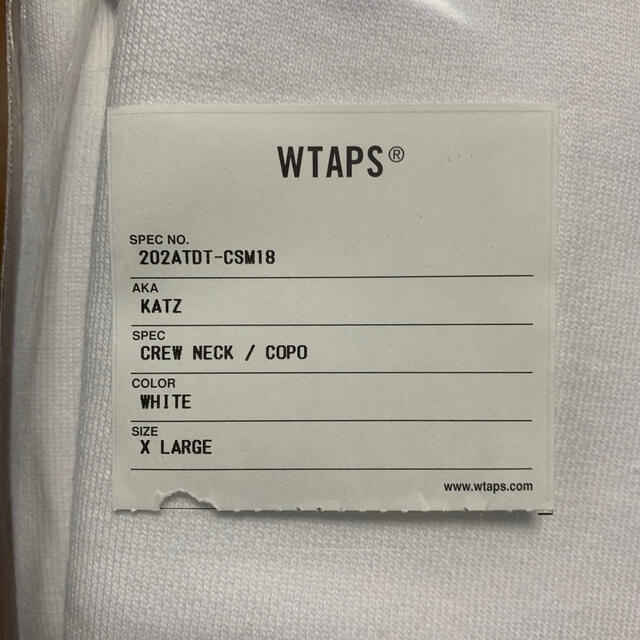 WTAPS KATZ / CREW NECK / COPO