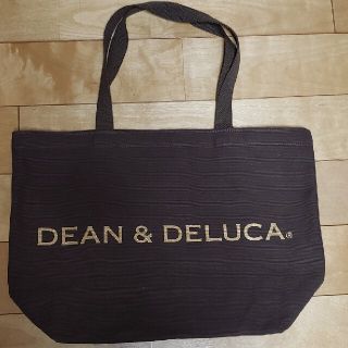 ディーンアンドデルーカ(DEAN & DELUCA)のディーンアンドデルーカ　チャリティートート　ブラウン&ゴールドL(トートバッグ)