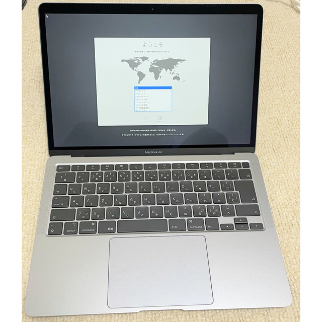 Apple(アップル)のMacBook Air 2020 13inch メモリ16GB 極美品  スマホ/家電/カメラのPC/タブレット(ノートPC)の商品写真