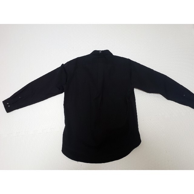 UNIQLO(ユニクロ)のUNIQLO +J スーピマコットンオーバーサイズシャツ 黒 ブラック S  メンズのトップス(シャツ)の商品写真
