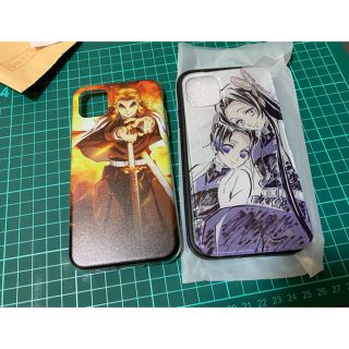 アイフォーン(iPhone)の鬼滅の刃iPhoneケースカバーハンドメイド(iPhoneケース)