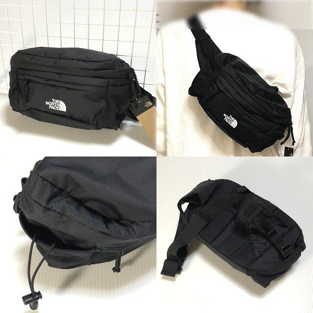 THE NORTH FACE(ザノースフェイス)のザ ノースフェイス スピナ ボディーバッグ ウエストポーチ ブラック メンズのバッグ(ボディーバッグ)の商品写真