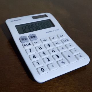 シャープ(SHARP)のシャープの電卓(オフィス用品一般)