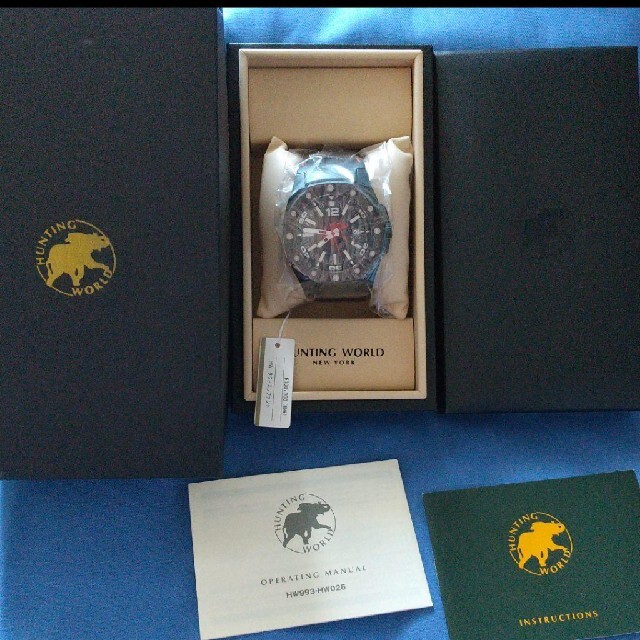 HUNTING WORLD(ハンティングワールド)の【本日限定値引】HW タフ・エレファント 腕時計 メンズの時計(腕時計(アナログ))の商品写真