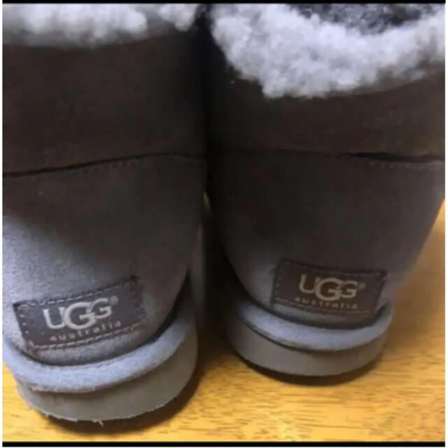 UGG ムートンブーツ　グレー　24センチ