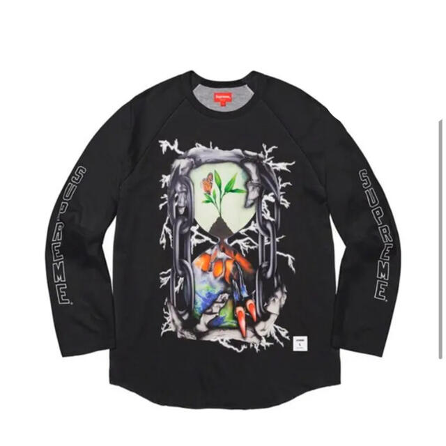 定価以下 XL supreme hourglass raglan L/S top