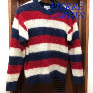 ピエールカルダン(pierre cardin)の 【値下げ】 ピエールカルダン  トリコロールカラー セーターL(ニット/セーター)