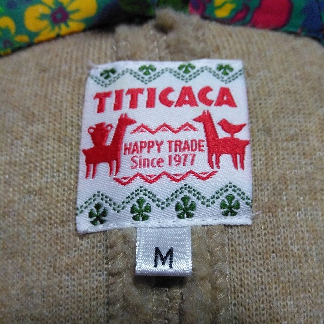 titicaca(チチカカ)のTITICACA   あったかフーデット   ボアベストMサイズ レディースのジャケット/アウター(ダウンベスト)の商品写真