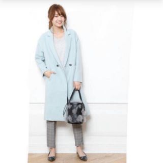 ジャスグリッティー(JUSGLITTY)の美品、JUSGLITTY  woolチェスターコート(チェスターコート)