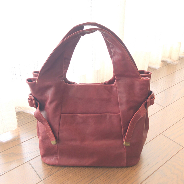 genten BAFFALO CALFバッグ チャーム付き | peacoop.or.th