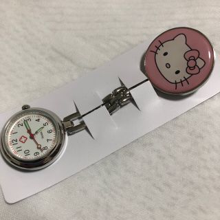 クリップ式ウォッチ【ピンク色】新品未使用❣️(その他)