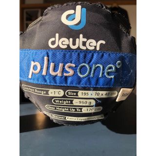 ドイター(Deuter)のdeuter ドイター　シュラフ　plusone S size(寝袋/寝具)