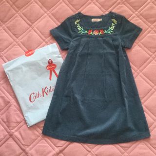 キャスキッドソン(Cath Kidston)のキャスキッドソン　ジャンパースカート　100   新品(ワンピース)