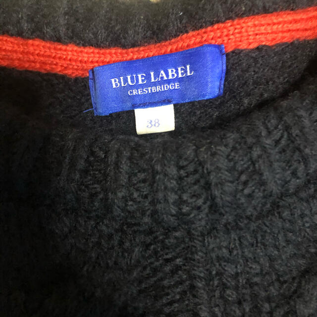 BURBERRY BLUE LABEL(バーバリーブルーレーベル)のBURBERRY  BLUE LABELケーブルニット レディースのトップス(ニット/セーター)の商品写真