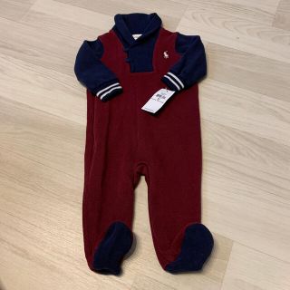 ラルフローレン(Ralph Lauren)の新品未使用　ラルフローレン　6M(ロンパース)