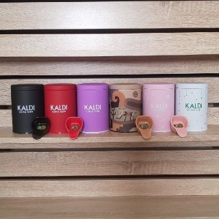 カルディ(KALDI)の【限定品あり】カルディ キャニスターセット(収納/キッチン雑貨)