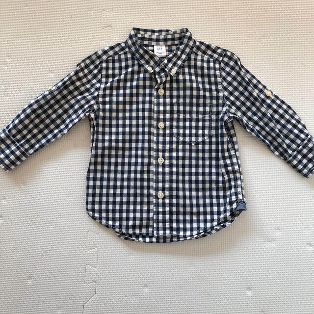 babyGAP(ベビーギャップ)の【April様専用】GAP チェックシャツ キッズ/ベビー/マタニティのベビー服(~85cm)(シャツ/カットソー)の商品写真