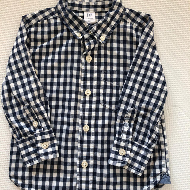 babyGAP(ベビーギャップ)の【April様専用】GAP チェックシャツ キッズ/ベビー/マタニティのベビー服(~85cm)(シャツ/カットソー)の商品写真