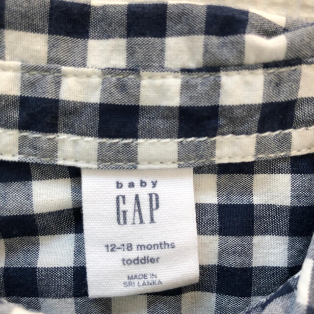 babyGAP(ベビーギャップ)の【April様専用】GAP チェックシャツ キッズ/ベビー/マタニティのベビー服(~85cm)(シャツ/カットソー)の商品写真