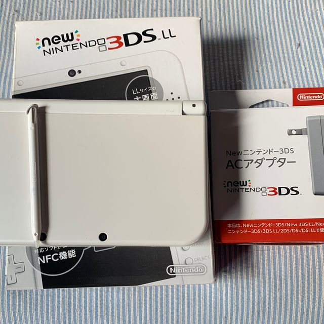 Nintendo 3DS NEW ニンテンドー 本体 LL パールホワイト