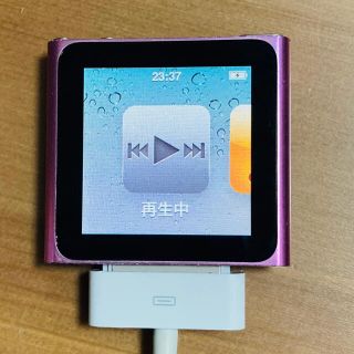 アップル(Apple)のiPod nano 第6世代　8Gピンク(その他)