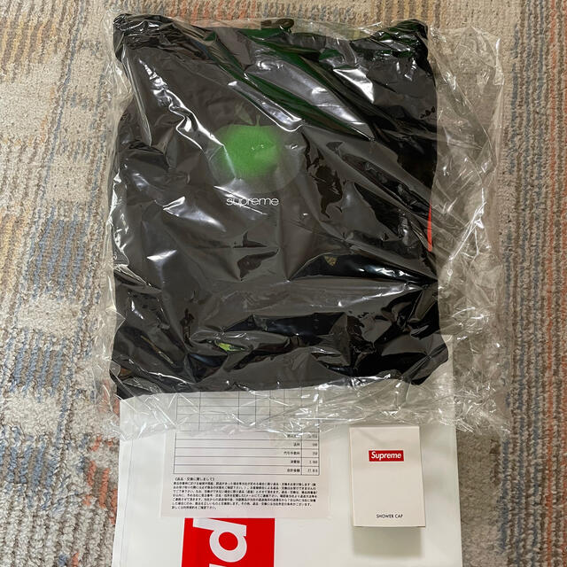 supreme Apple hooded sweatshirt s black