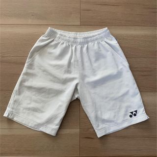 ヨネックス(YONEX)のヨネックス　ハーフパンツ　SS 白(バドミントン)