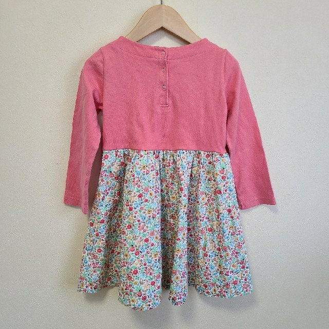 familiar(ファミリア)のnatsuki様ご専用★familiar110  リバティ　ワンピース キッズ/ベビー/マタニティのキッズ服女の子用(90cm~)(ワンピース)の商品写真