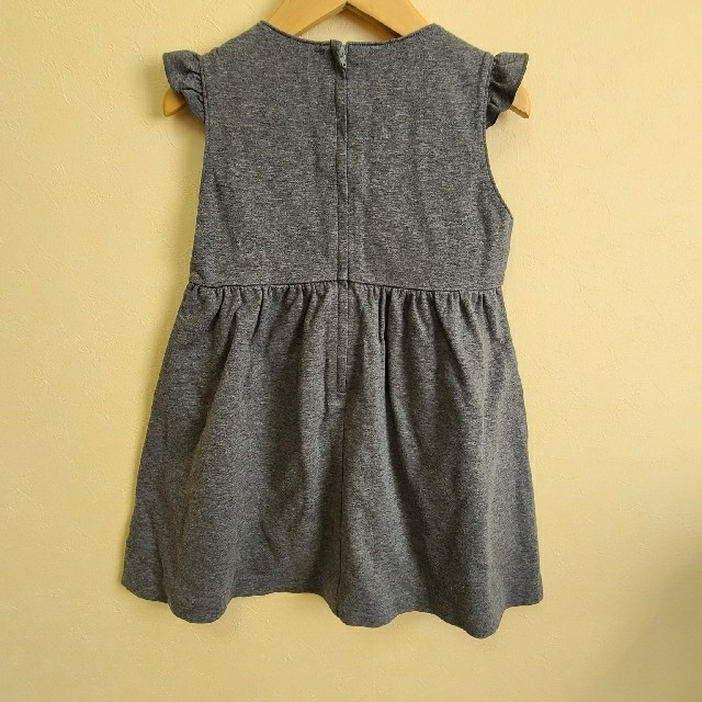 familiar(ファミリア)のご専用★familiar110　ワンピース　グレー キッズ/ベビー/マタニティのキッズ服女の子用(90cm~)(ワンピース)の商品写真