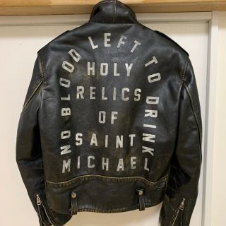 レディメイド(LADY MADE)のSAINT MICHAEL Schott ライダース　READYMADE(ライダースジャケット)