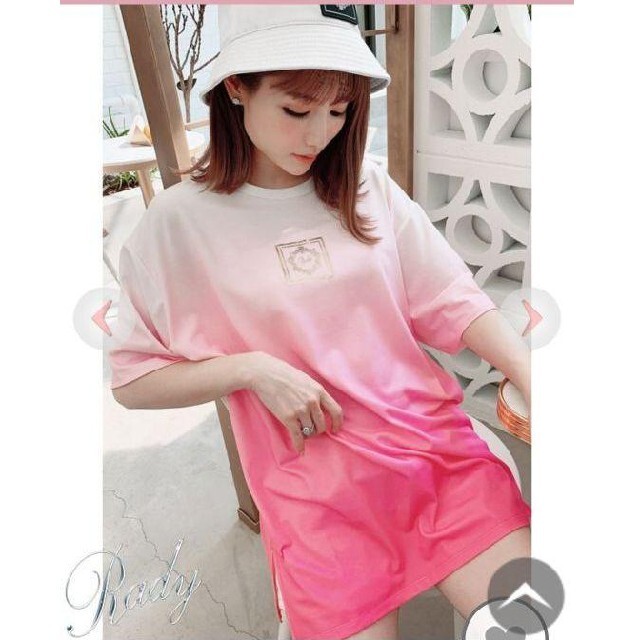 Rady(レディー)のRady ☆グラデーションTシャツ☆ レディースのトップス(Tシャツ(半袖/袖なし))の商品写真