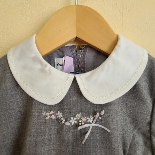 ご専用☆familiar110 ワンピース グレー お受験 | www.suellencolombo
