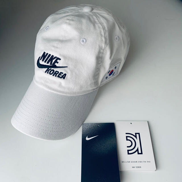 NIKE KOREA キャップ 白 ホワイト