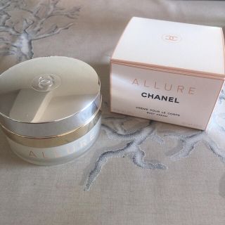 シャネル(CHANEL)のCHANEL ALLUREボディクリーム♡空容器(ボディクリーム)