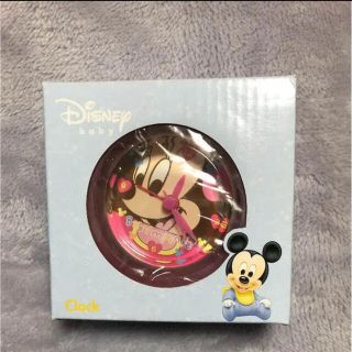 ディズニー(Disney)の【ミニアラーム】 ピンク ディズニー(置時計)