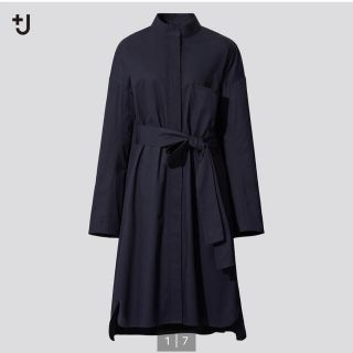 ユニクロ(UNIQLO)のシャツワンピース(ロングワンピース/マキシワンピース)