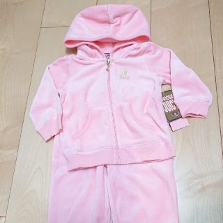 ジューシークチュール(Juicy Couture)のジューシークチュール ジャージセットアップ ピンク ベビー 上下 ジャンパー(ジャケット/コート)