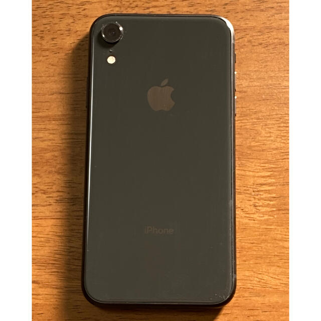Apple(アップル)の【極美品】iphoneXR 128gb simフリー black スマホ/家電/カメラのスマートフォン/携帯電話(スマートフォン本体)の商品写真