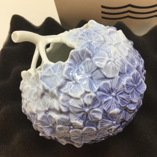 ROYAL COPENHAGEN - Royal Copenhagen アジサイベース/花瓶の ROYAL COPENHAGEN - Royal Copenhagen アジサイベース/花瓶の