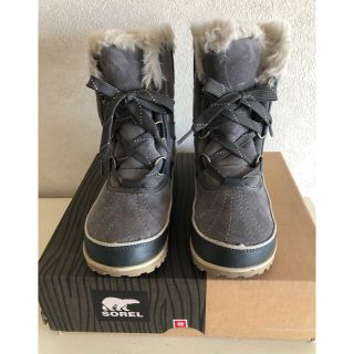 ソレル(SOREL)のきなこ様専用　ソレル　TIVOLI Ⅱ 23cm グレー　スノーブーツ(ブーツ)