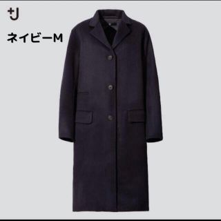 ユニクロ(UNIQLO)のmoom様専用★UNIQLO ＋J カシミアブレンドチェスターコート(チェスターコート)