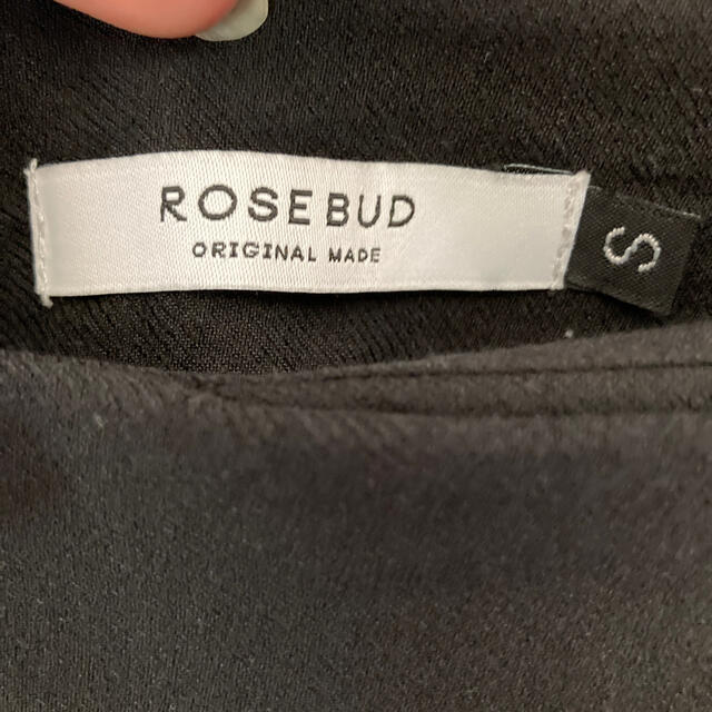 ROSE BUD(ローズバッド)のROSE BUD フロントボタンワイドパンツ レディースのパンツ(カジュアルパンツ)の商品写真