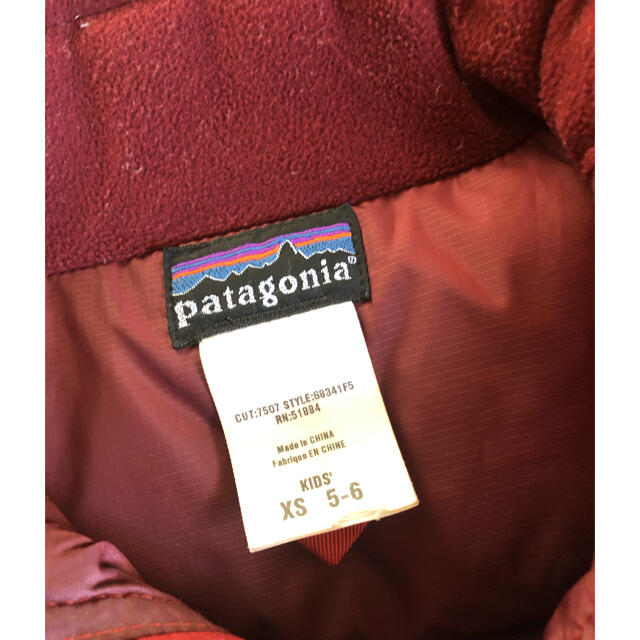 patagonia ダウンベスト　KIDS XS5-6