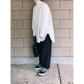 ユナイテッドアローズ(UNITED ARROWS)のROKU PIN TUCK SHIRT/シャツ white(シャツ/ブラウス(長袖/七分))